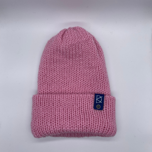 Lulu knit Beanie Pink