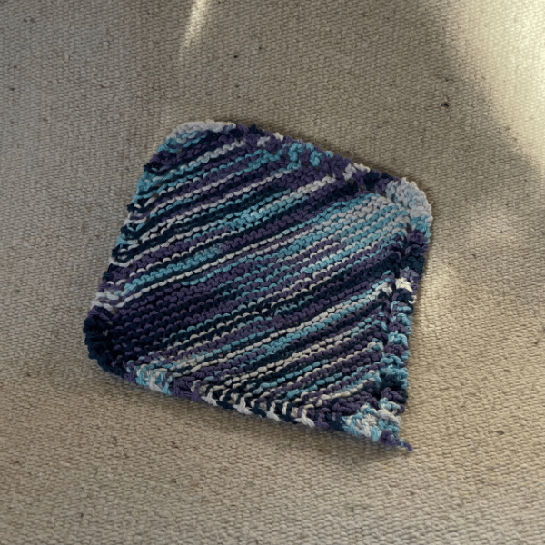 moondance mommoms knit dishcloth